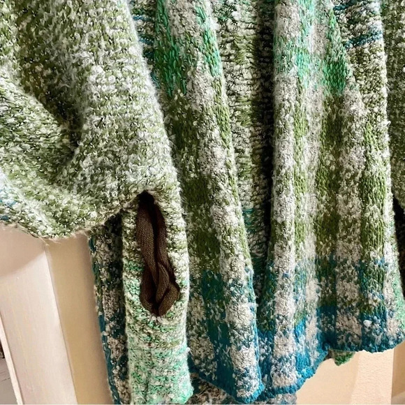 New Free People Time After Time Cardigan Sweater Jacket in Green Jade Medium - Picture 8 of 17